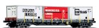 18102 Tillig Flat car loaded with containers